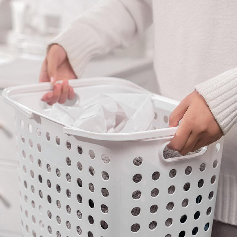 Umber Rea Laundry Hamper & Waste Basket Set Wayfair Canada